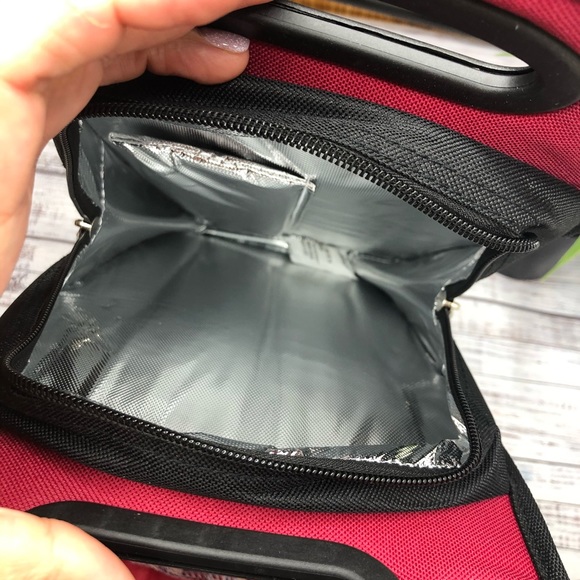 NWOT Wine Champagne travel carrying case set - Picture 5 of 8